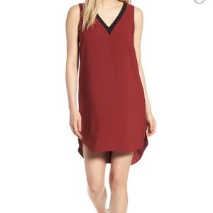maroon dress nordstrom